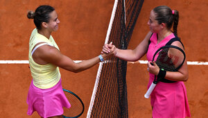 Aryna Sabalenka trifft auf Jelena Ostapenko