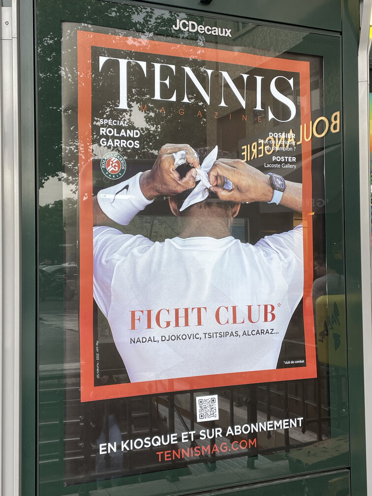 Das französische Tennismagazin hatte da so eine Ahnung Das französische Tennismagazin hatte da so eine Ahnung