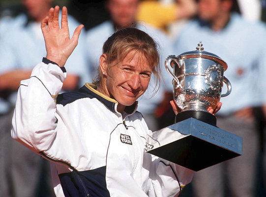 Rank 1, 203 points: Stefanie Graf, who marched to the Golden Slam in 1988