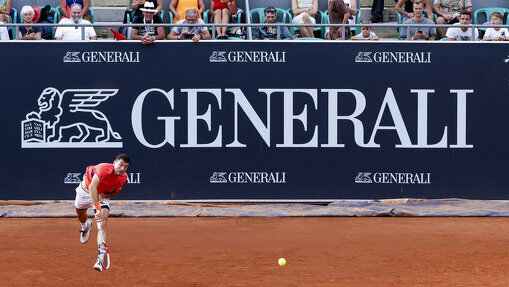Der Center Court in Kitzbühel wartet auf die Finalisten im Generali Race 2024