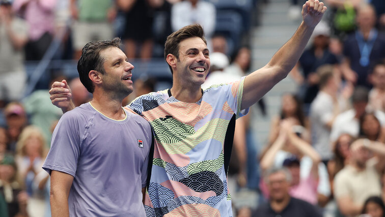 Marcel Granollers und Horacio Zeballos konnten ihr Glück kaum fassen.