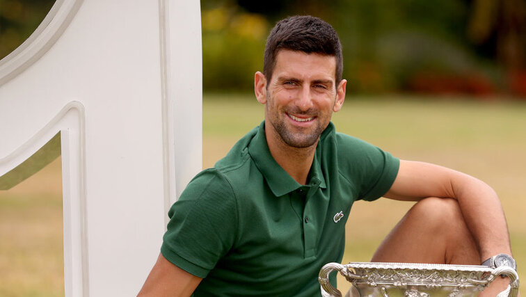 Novak Djokovic hat seine Schäfchen natürlich längst im Trockenen