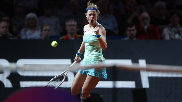 Laura Siegemund sorgt in Stuttgart immer für Stimmung Laura Siegemund sorgt in Stuttgart immer für Stimmung