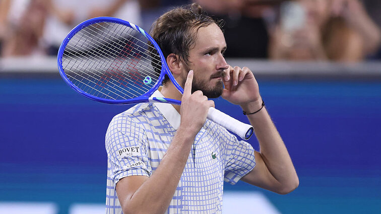 Daniil Medvedev ist sich keiner Schuld bewusst Daniil Medvedev ist sich keiner Schuld bewusst