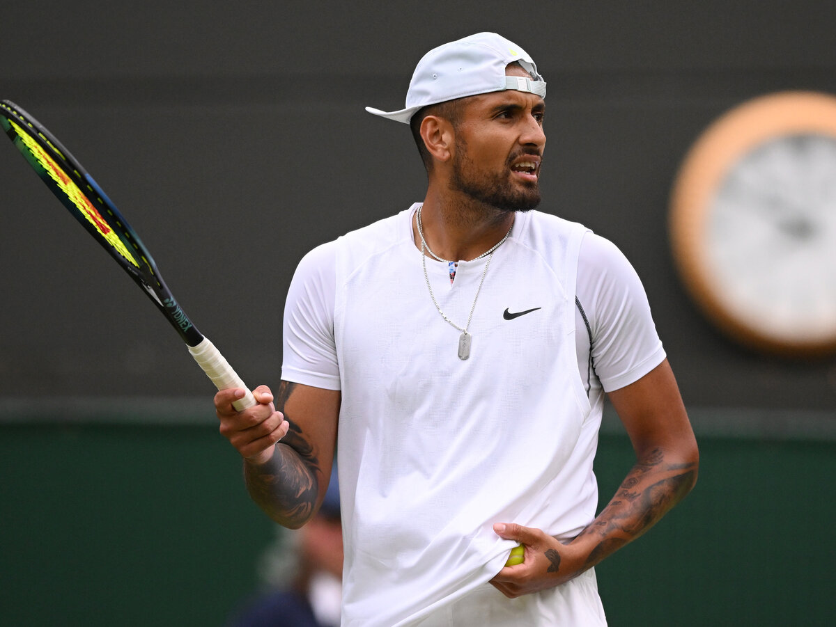 Wimbledon Nick Kyrgios schlägt Stefanos Tsitsipas nach großem Drama · tennisnet