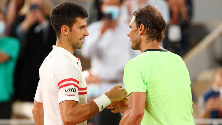 Novak Djokovic und Rafael Nadal treffen zum 59. Mal aufeinander Novak Djokovic und Rafael Nadal treffen zum 59. Mal aufeinander