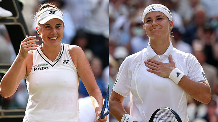 Linda Noskova und Karolina Muchova spielen heute um den Wimbledon-Titel