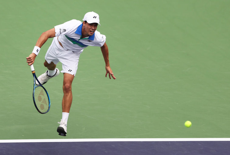 Daniel Altmaier beat Sam Querrey in the first round of Indian Wells