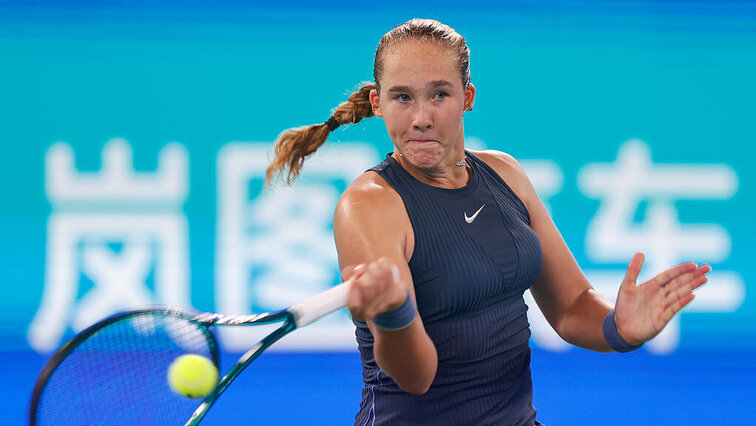 Mirra Andreeva schlägt in dieser Woche im chinesischen Ningbo auf.