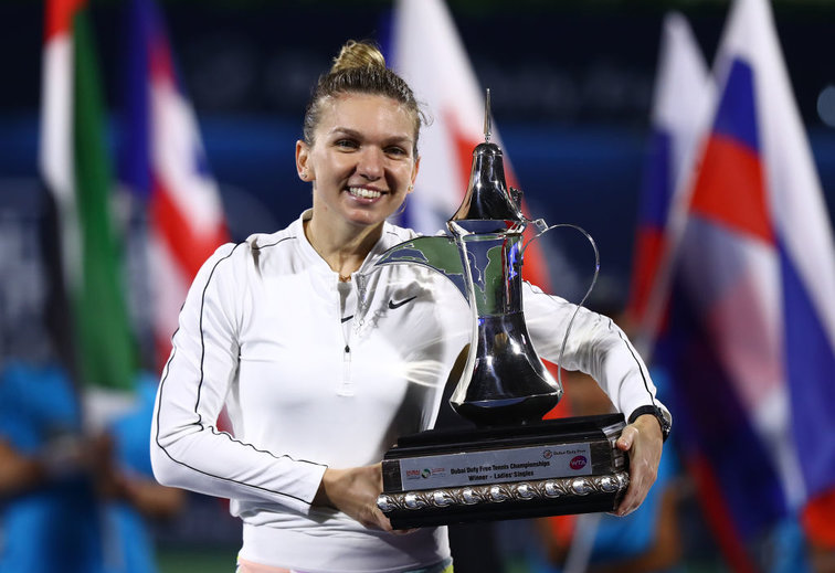 Simona Halep gewann das Vorjahresfinale gegen Elena Rybakina