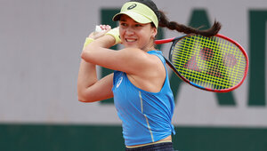 Eva Lys hat am Sonntag in Roland-Garros voll überzeugt