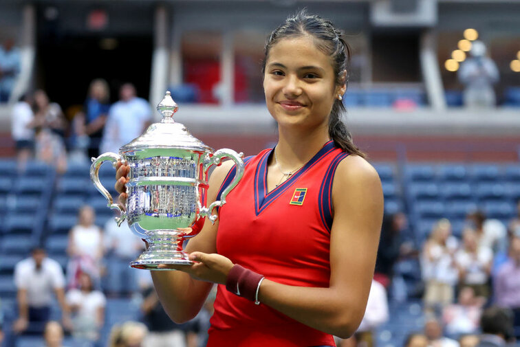 Emma Raducanu gewann im Vorjahr völlig überraschend die US Open