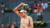 Elena Rybakina spielt am Samstag in Straßburg um den Titel.