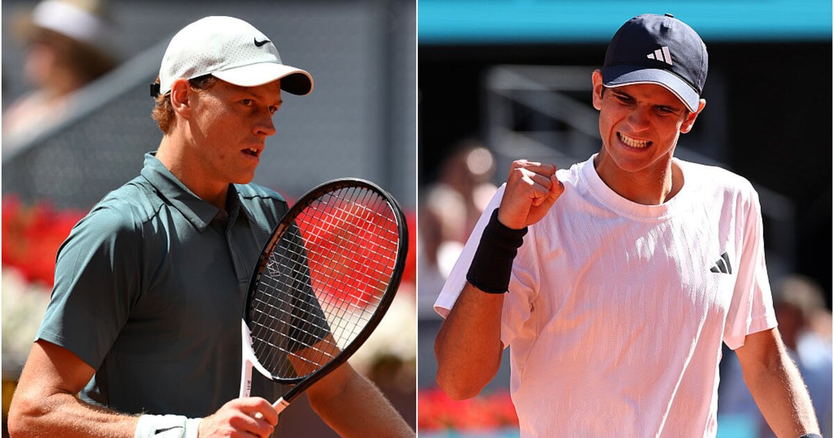 ATP Masters Madrid live: Jannik Sinner vs. Rafael Jodar on TV ...