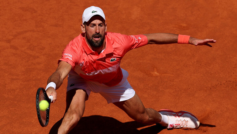 Novak Djokovic versucht sich derzeit in Genf in Form zu bringen