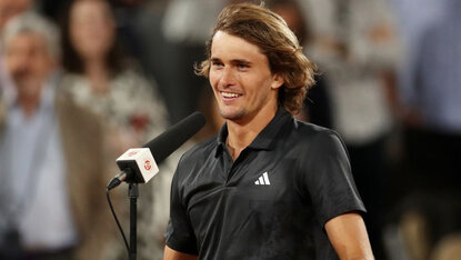 Alexander Zverev hat die Zuschauer in Paris bislang gut unterhalten Alexander Zverev hat die Zuschauer in Paris bislang gut unterhalten