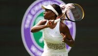Venus Williams darf heute auf dem Centre Court ran