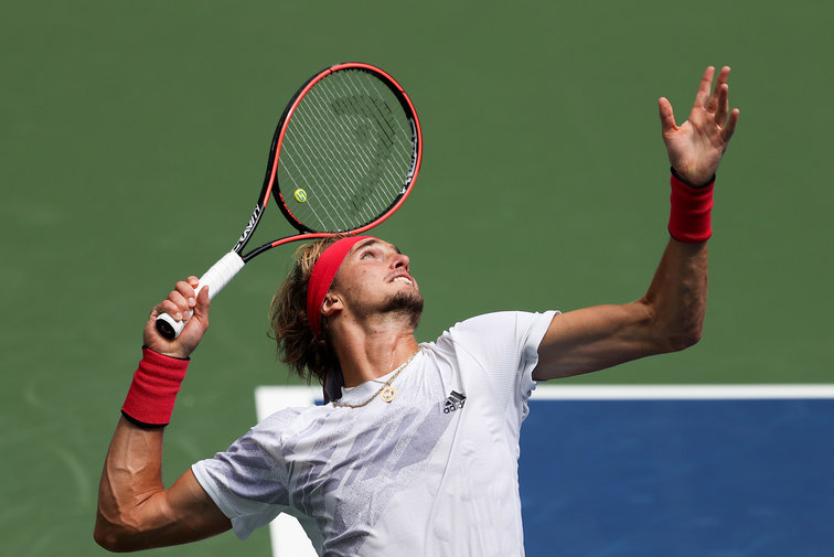 Alexander Zverev is right on track at the US Open
