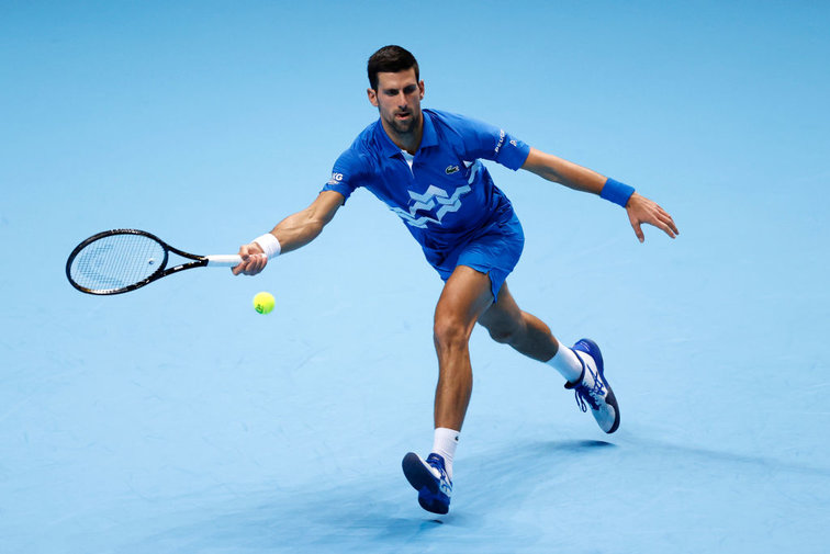 Novak Djokovic at the ATP Finals in London