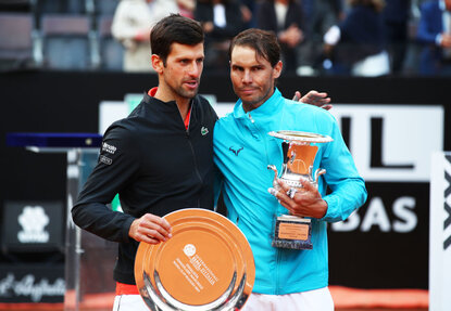 Im vergangenen Jahr setzte sich Nadal im Finale gegen Djokovic durch Das Turnier in Rom findet auf Sand statt