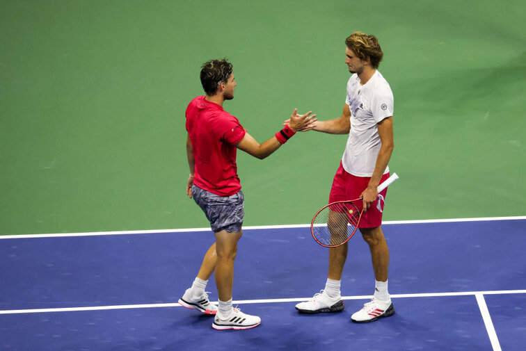 Dominic Thiem trifft auf Alexander Zverev