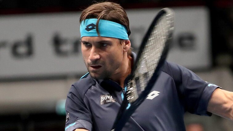 David Ferrer - noch in seiner aktiven Zeit David Ferrer - noch in seiner aktiven Zeit