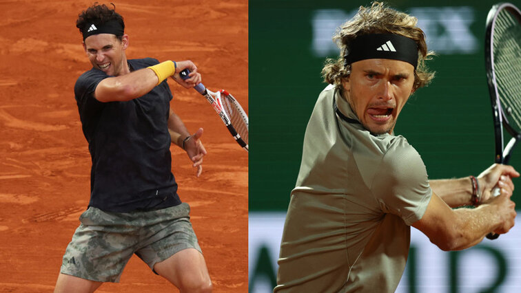 Dominic Thiem und Alexander Zverev schlagen ab Montag in München auf Dominic Thiem und Alexander Zverev schlagen ab Montag in München auf