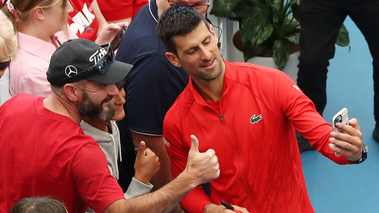 Die US-Fans werden auf Novak Djokovic wohl noch etwas länger verzichten müssen The US fans will probably have to do without Novak Djokovic for a little longer