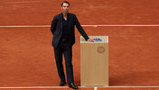 Rafael Nadal am Sonntagabend in Roland-Garros