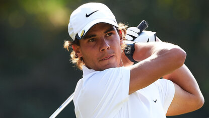 Rafael Nadal (hier im Jahr 2011) ist selbst passionierter Golfer