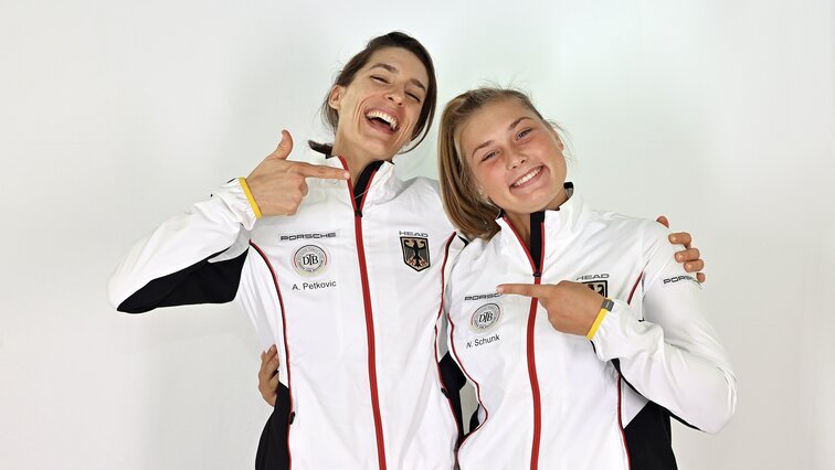 Andrea Petkovic, Nastasja Schunk Andrea Petkovic, Nastasja Schunk