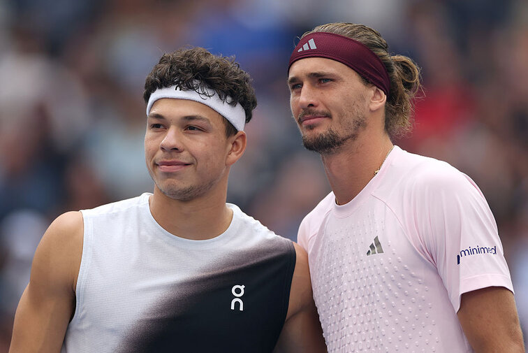Alexander Zverev könnte im Halbfinale auf Ben Shelton treffen
