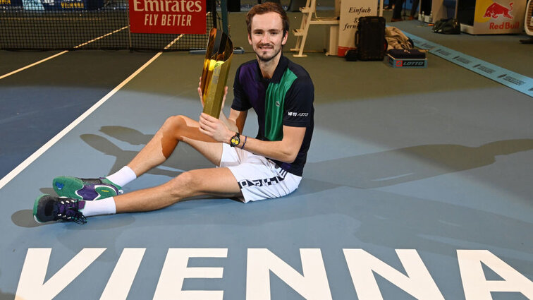 Daniil Medvevdev will in diesem Jahr seinen Titel in der Wiener Stadthalle verteidigen.