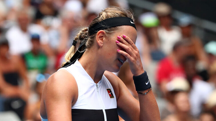 Victoria Azarenka findet keinen Ausweg aus der Krise