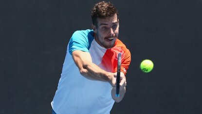 Mats Moraing steht in der Qualifikation für die US Open in der zweiten Runde