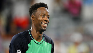 Gael Monfils wird ein letztes Mal bei den US Open aufschlagen