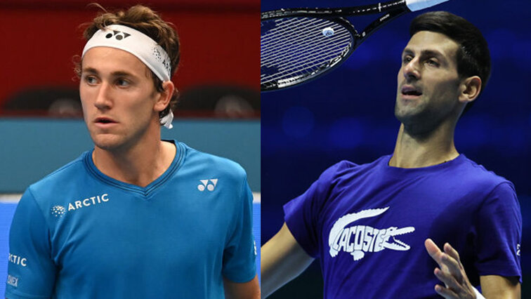 ATP Finals 2021 live Novak Djokovic vs. Casper Ruud on TV, live stream