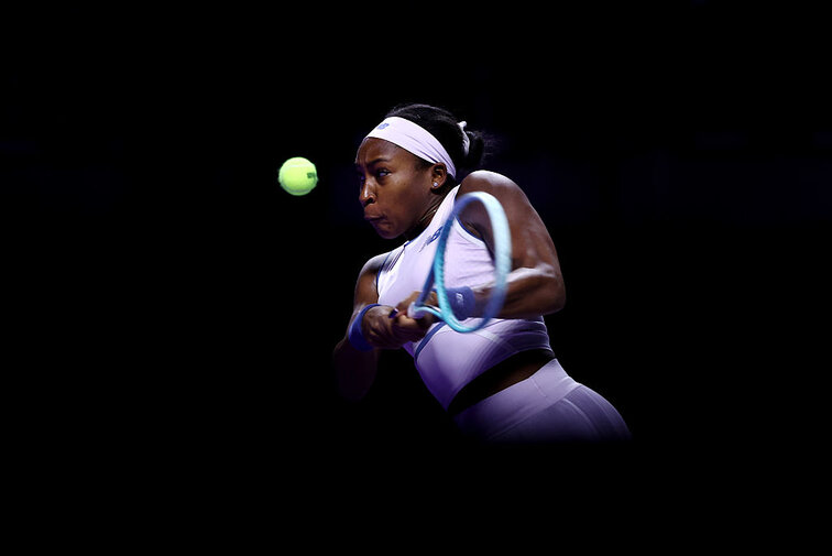 Coco Gauff setzte sich gegen Jasmine Paolini durch