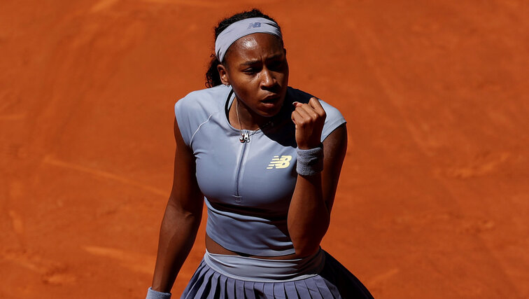 Coco Gauff steht nach einem Sieg über Mirra Andreeva im Halbfinale der Madrid Open Coco Gauff steht nach einem Sieg über Mirra Andreeva im Halbfinale der Madrid Open