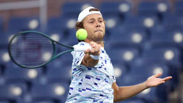 Aleksandar Kovacevic spielt am Sonntag, nach seinem Erfolg gegen Andrey Rublev, um seinen ersten ATP-Titel. Aleksandar Kovacevic spielt am Sonntag, nach seinem Erfolg gegen Andrey Rublev, um seinen ersten ATP-Titel.