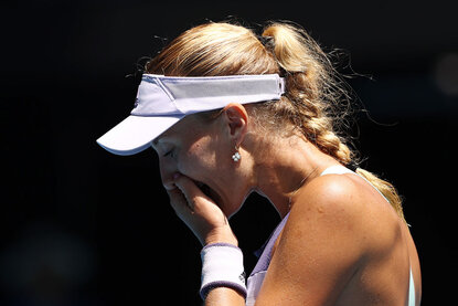 Kristina Mladenovic bei den US Open