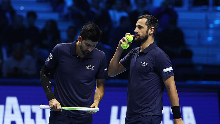 Marcelo Arevalo und Mate Pavic in Turin