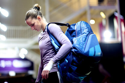 Karolina Pliskova konnte nicht zum Halbfinalduell gegen Iga Swiatek antreten Karolina Pliskova konnte nicht zum Halbfinalduell gegen Iga Swiatek antreten