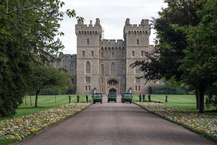 Auch heute wird in Windsor noch tüchtig Tennis gespielt Auch heute wird in Windsor noch tüchtig Tennis gespielt