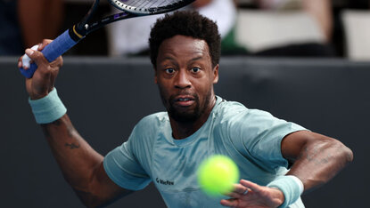 Gael Monfils hat erneut gegen Jan-Lennard Struff gewonnen Gael Monfils hat erneut gegen Jan-Lennard Struff gewonnen