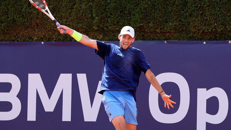 Auch Dominic Thiems Rückhand konnte sich absolut sehen lassen.