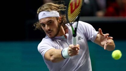 Stefanos Tsitsipas Anfang 2020 in Rotterdam Stefanos Tsitsipas Anfang 2020 in Rotterdam