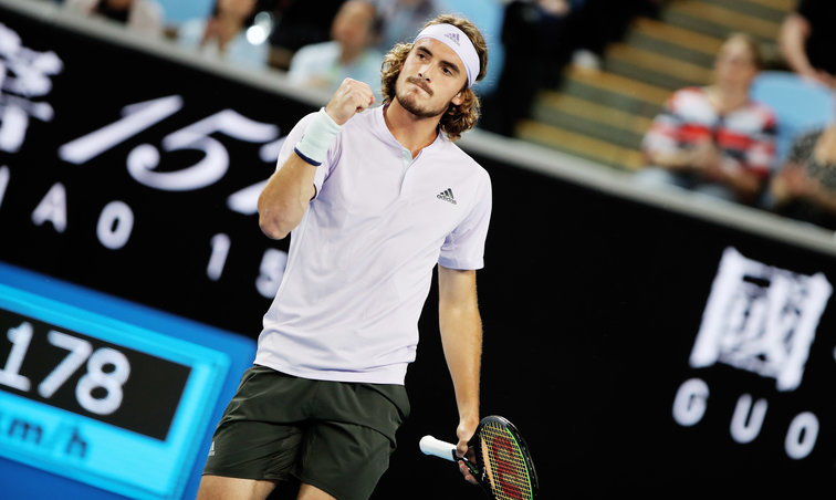 Stefanos Tsitsipas is number one in the Ultimate Tennis Showdown Ranking