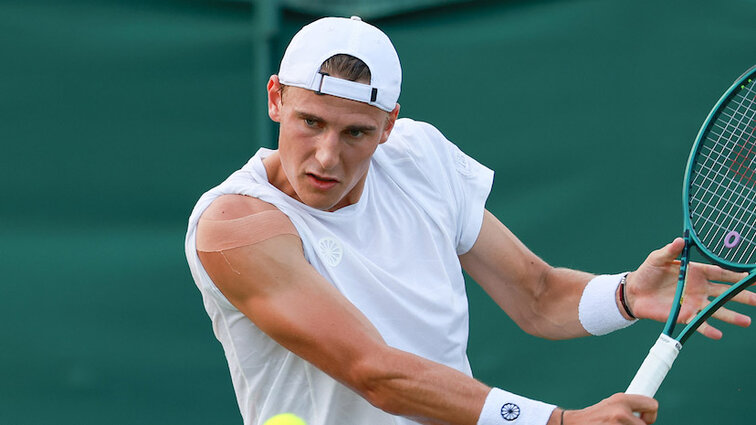 Tom Jentzsch steht in der Quali für die US Open in Runde zwei