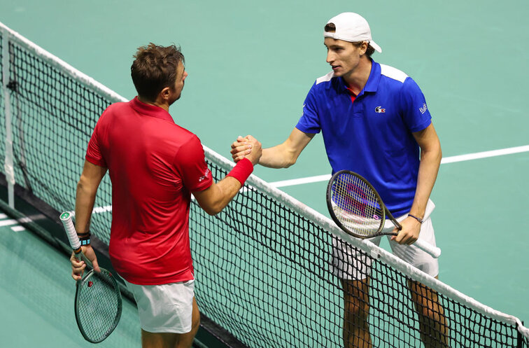 Stan Wawrinka unterlag Ugo Humbert in zwei Sätzen Stan Wawrinka unterlag Ugo Humbert in zwei Sätzen